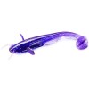 Catfish 3" Green Dark Violet/Peacok&Silver 60