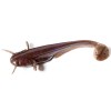 Catfish 3" Green Pumpkin Brown/Red & Purple 050