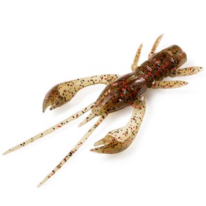 Real Craw 2/ 045Green Pumpkin /Red&Black
