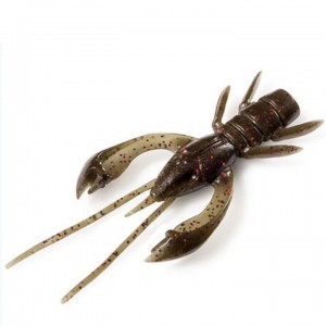 Real Craw 2/ 050Green Pumpkin Brown/Red&Purple