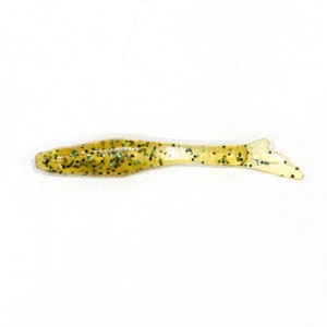 Tiny FishUp 1.5" Caramel/Green & Black