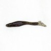 Tiny FishUp 1.5" Green Pumpkin Brown/Red & Purple